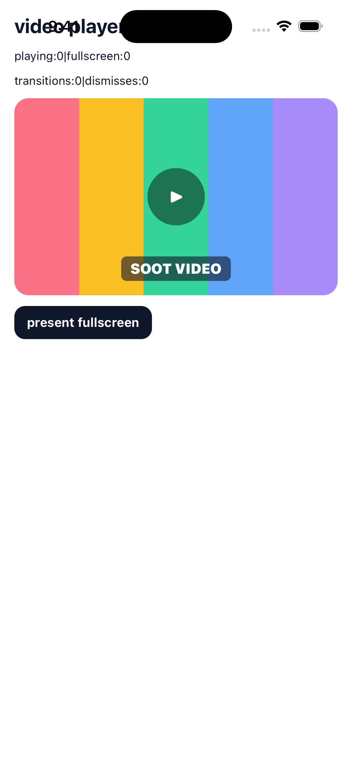 expo-video ios