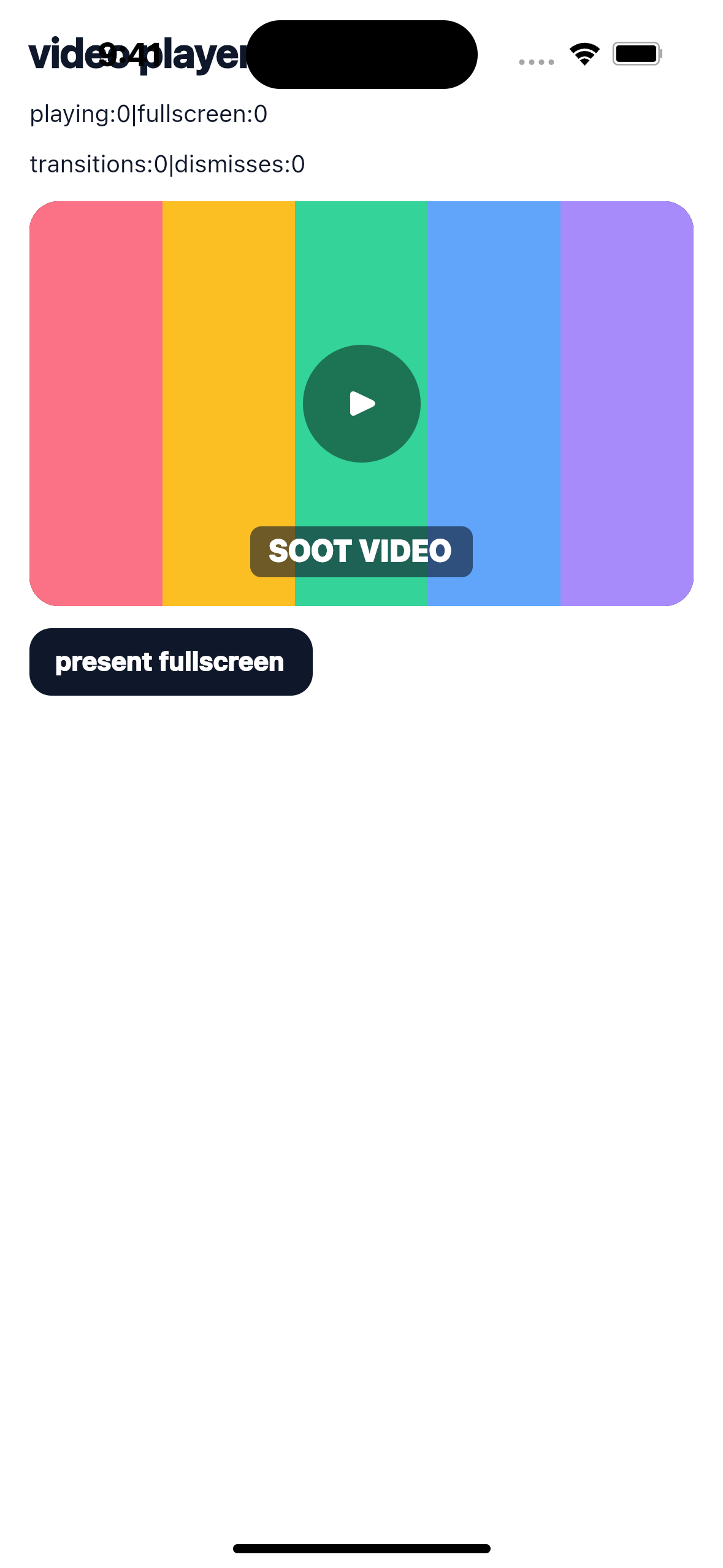 expo-video sootsim