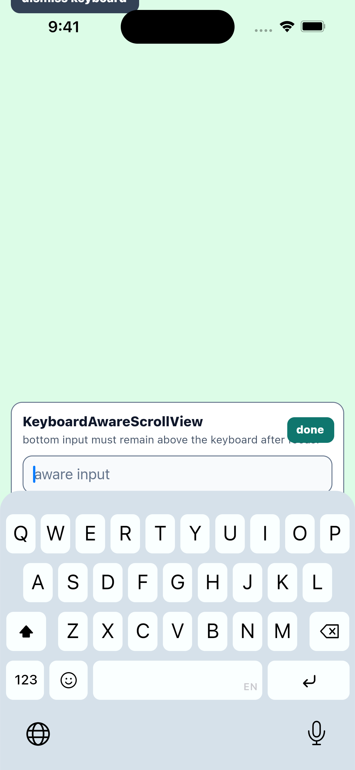 react-native-keyboard-controller sootsim