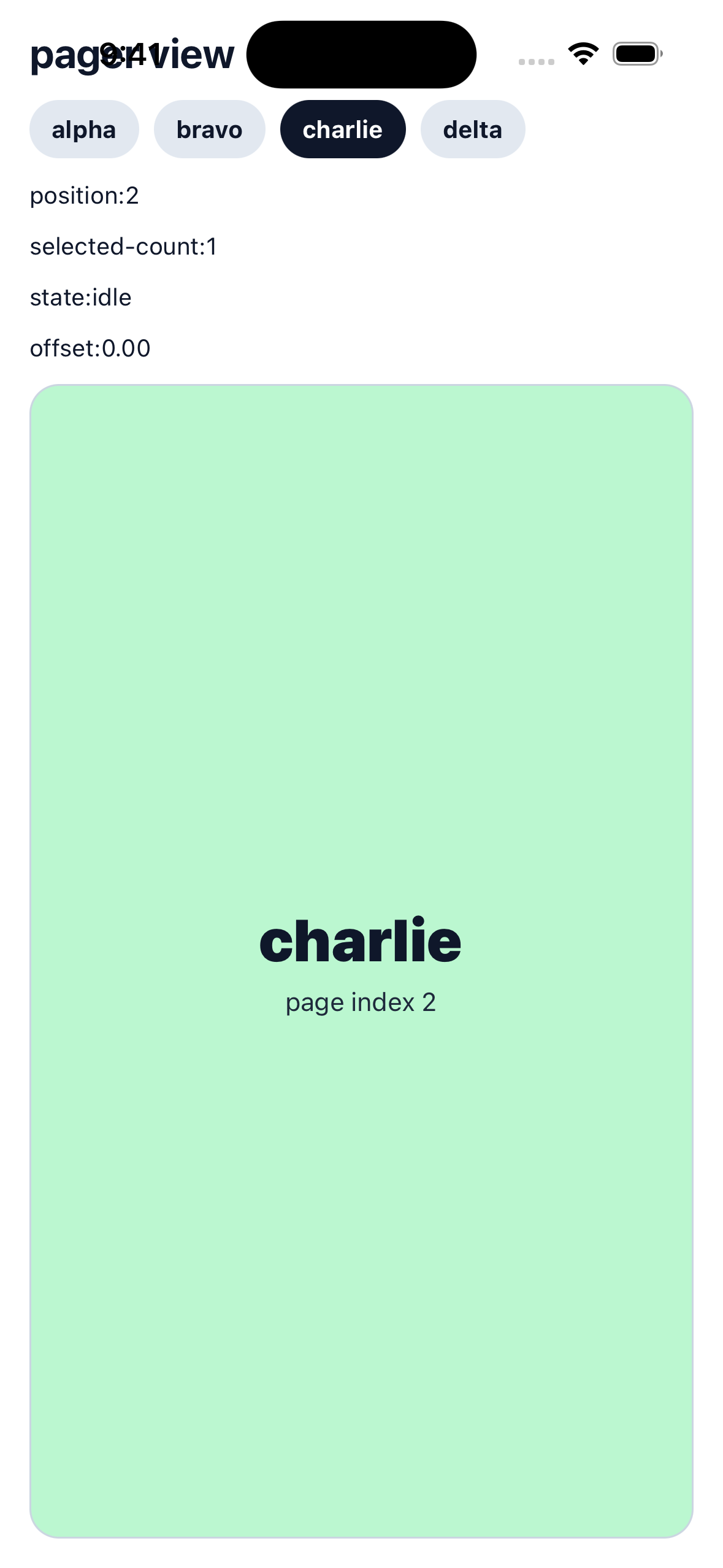 react-native-pager-view ios