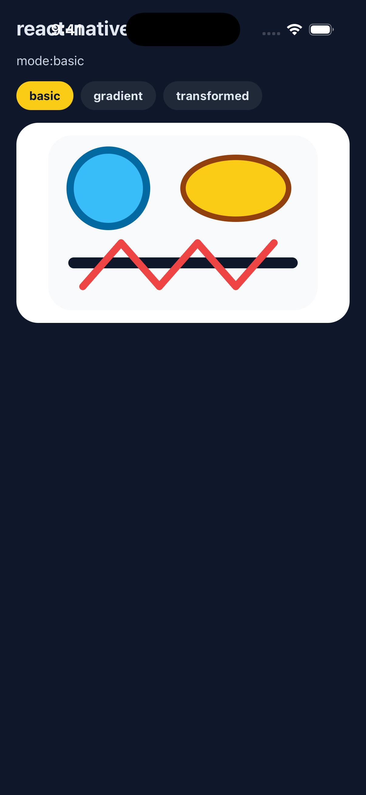 react-native-svg ios